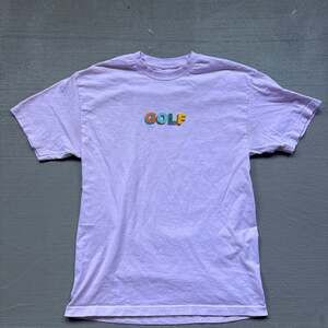 Golf Wang 3D Logo Spellout T-Shirt in Pastel Pink